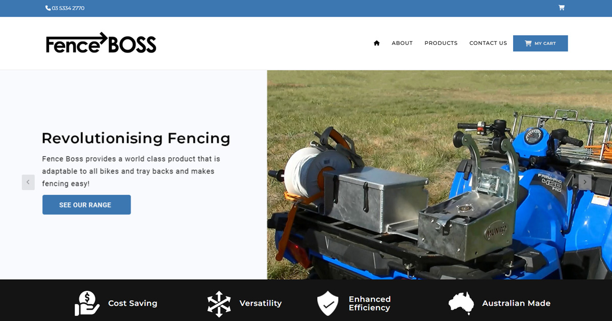 Award-winning Fencing Solutions | Fence Boss Fencing Machines Ballarat